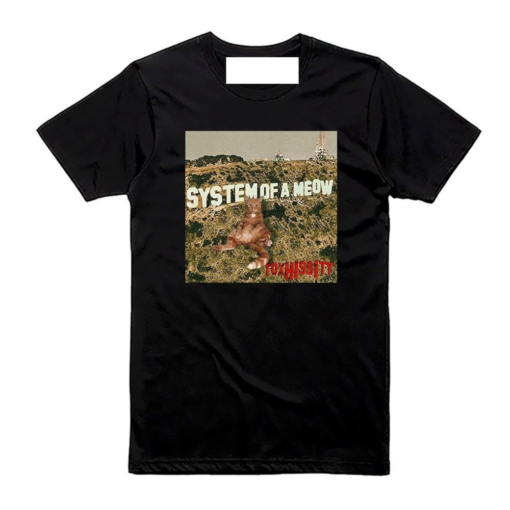 System Of A Meow T Shirt Metal Punk Rock Tee